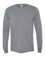 BELLA + CANVAS 3513 - Unisex Triblend Long Sleeve Tee - Image 4