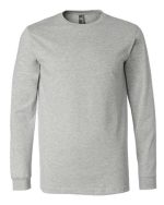 BELLA + CANVAS 3501CVC - Heather CVC Long Sleeve Tee - Image 2