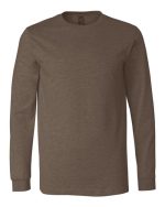 BELLA + CANVAS 3501CVC - Heather CVC Long Sleeve Tee - Image 6