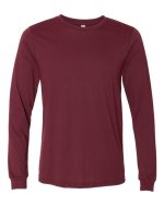 BELLA + CANVAS 3501CVC - Heather CVC Long Sleeve Tee - Image 7
