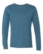BELLA + CANVAS 3501CVC - Heather CVC Long Sleeve Tee - Image 9