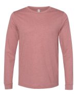 BELLA + CANVAS 3501CVC - Heather CVC Long Sleeve Tee - Image 13