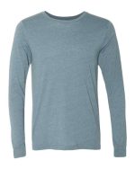BELLA + CANVAS 3501CVC - Heather CVC Long Sleeve Tee - Image 18