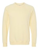 BELLA + CANVAS 3901 - Unisex Sponge Fleece Raglan Crewneck Sweatshirt - Image 10