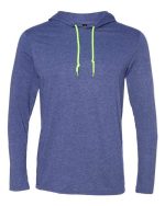 Gildan 987 - Unisex Softstyle® Lightweight Hooded Long Sleeve T-Shirt - Image 4