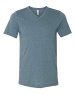 BELLA + CANVAS 3005CVC - Unisex Heather CVC V-Neck Tee - Image 7
