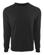 Next Level 9000 - Unisex Laguna Raglan Crewneck Sweatshirt - Image 5