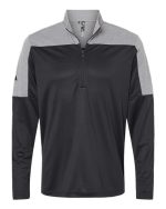Adidas A552 - Men's Ultimate365 Lightweight Colorblocked Quarter-Zip Pullover - Image 2