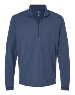 Adidas A554 - Men's 3-Stripe Quarter-Zip Sweater Pullover - Image 3