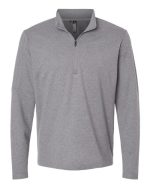 Adidas A554 - Men's 3-Stripe Quarter-Zip Sweater Pullover - Image 5