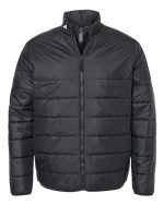 Adidas A570 - Men's 3 Stripe Puffer Full-Zip Jacket - Image 2