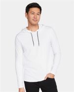 Gildan 987 - Unisex Softstyle® Lightweight Hooded Long Sleeve T-Shirt