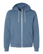 BELLA + CANVAS 3739 - Unisex Sponge Fleece Full-Zip Hoodie Sweatshirt - Image 24