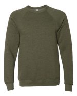 BELLA + CANVAS 3901 - Unisex Sponge Fleece Raglan Crewneck Sweatshirt - Image 18