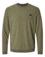 Adidas A586 - Men's Terry Loop Crewneck Sweatshirt - Image 6
