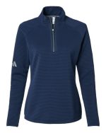 Adidas A589 - Women's Spacer Quarter-Zip Pullover - Image 3