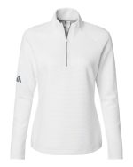 Adidas A589 - Women's Spacer Quarter-Zip Pullover - Image 4