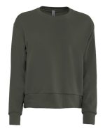Next Level 9084 - Women's Laguna Sueded Crewneck Sweatshirt - Image 5