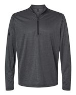 Adidas A593 - Men's Space Dyed Quarter-Zip Pullover - Image 2