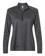 Adidas A594 - Women's Space Dyed Quarter-Zip Pullover - Image 2