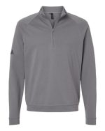 Adidas A598 - Men's Club Quarter-Zip Pullover - Image 4