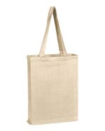 Q-Tees Q800GS - Canvas Gusset Promotional Tote - Image 3