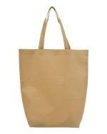 Q-Tees Q1251 - Non-Woven Gusset Bottom Tote - Image 3