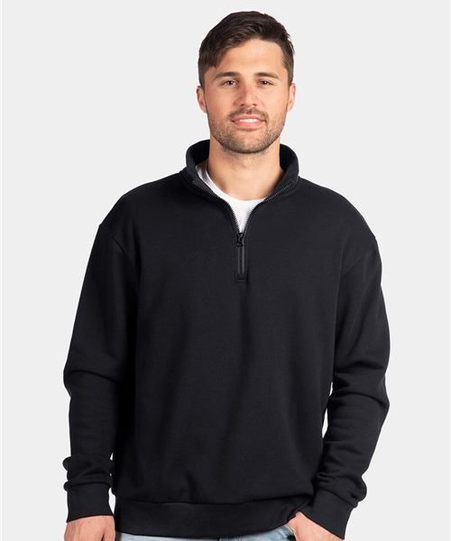 Next Level 9643 - Unisex Fleece Quarter-Zip Pullover