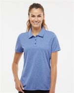 Adidas A583 - Women's Soft Heathered Polo