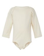 Rabbit Skins 4421 - Infant Fine Jersey Long Sleeve Bodysuit - Image 4