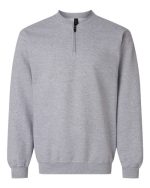 Gildan SF008 - Unisex Softstyle® Midweight 1/4 Zip Sweatshirt - Image 10