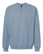 Gildan SF008 - Unisex Softstyle® Midweight 1/4 Zip Sweatshirt - Image 11