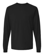 M&O 4501 - Fine Jersey Long Sleeve T-Shirt - Image 2