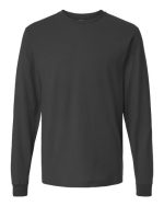 M&O 4501 - Fine Jersey Long Sleeve T-Shirt - Image 3
