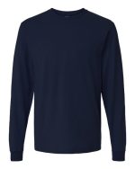 M&O 4501 - Fine Jersey Long Sleeve T-Shirt - Image 4