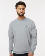 Adidas A586 - Men's Terry Loop Crewneck Sweatshirt