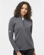 Adidas A589 - Women's Spacer Quarter-Zip Pullover