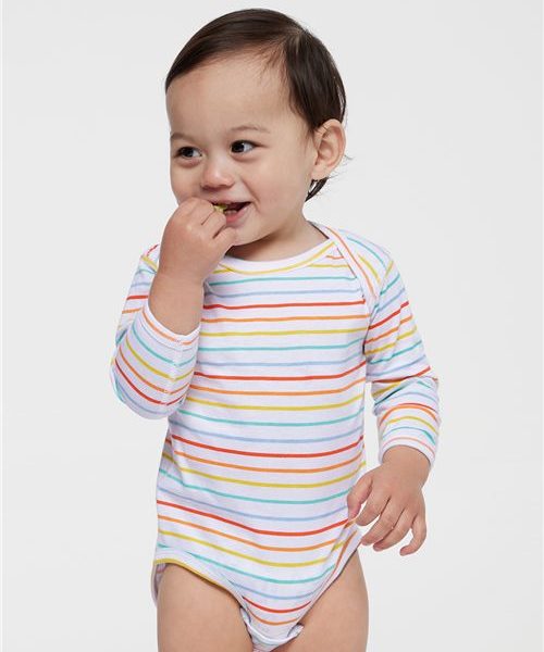 Rabbit Skins 4421 - Infant Fine Jersey Long Sleeve Bodysuit
