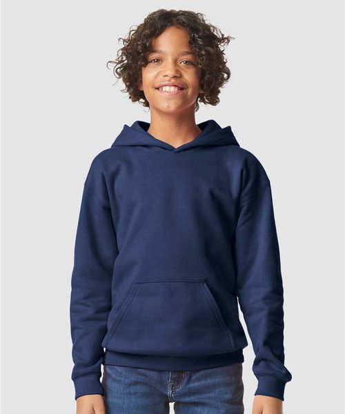 Gildan SF500B - Youth Softstyle® Midweight Hooded Sweatshirt