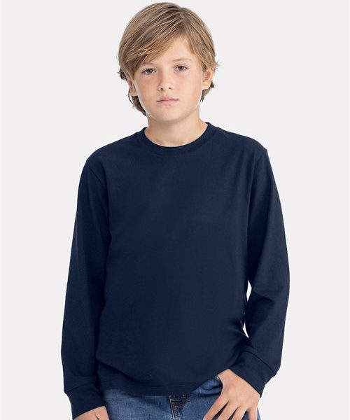 Next Level 3311 - Youth Cotton Long Sleeve T-Shirt
