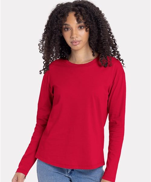 Next Level 3911 - Women's Cotton Relaxed Long Sleeve T-Shirt