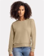 Next Level 9084 - Women's Laguna Sueded Crewneck Sweatshirt