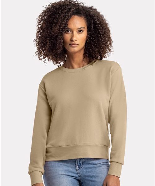 Next Level 9084 - Women's Laguna Sueded Crewneck Sweatshirt
