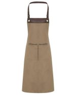 Artisan Collection by Reprime RP123 - Espresso Bib Apron - Image 3