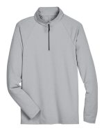 Devon & Jones DG480 - Men's CrownLux Performance® Clubhouse Micro-Stripe Quarter-Zip Pullover - Image 2