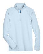 Devon & Jones DG480 - Men's CrownLux Performance® Clubhouse Micro-Stripe Quarter-Zip Pullover - Image 4
