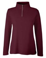 CORE365 CE405W - Women's Fusion ChromaSoft™ Pique Quarter-Zip Pullover - Image 3