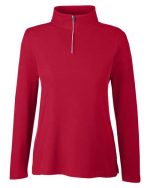 CORE365 CE405W - Women's Fusion ChromaSoft™ Pique Quarter-Zip Pullover - Image 8