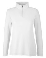 CORE365 CE405W - Women's Fusion ChromaSoft™ Pique Quarter-Zip Pullover - Image 13