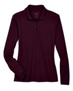 CORE365 78192 - Women's Pinnacle Performance Long Sleeve Piqué Polo - Image 3